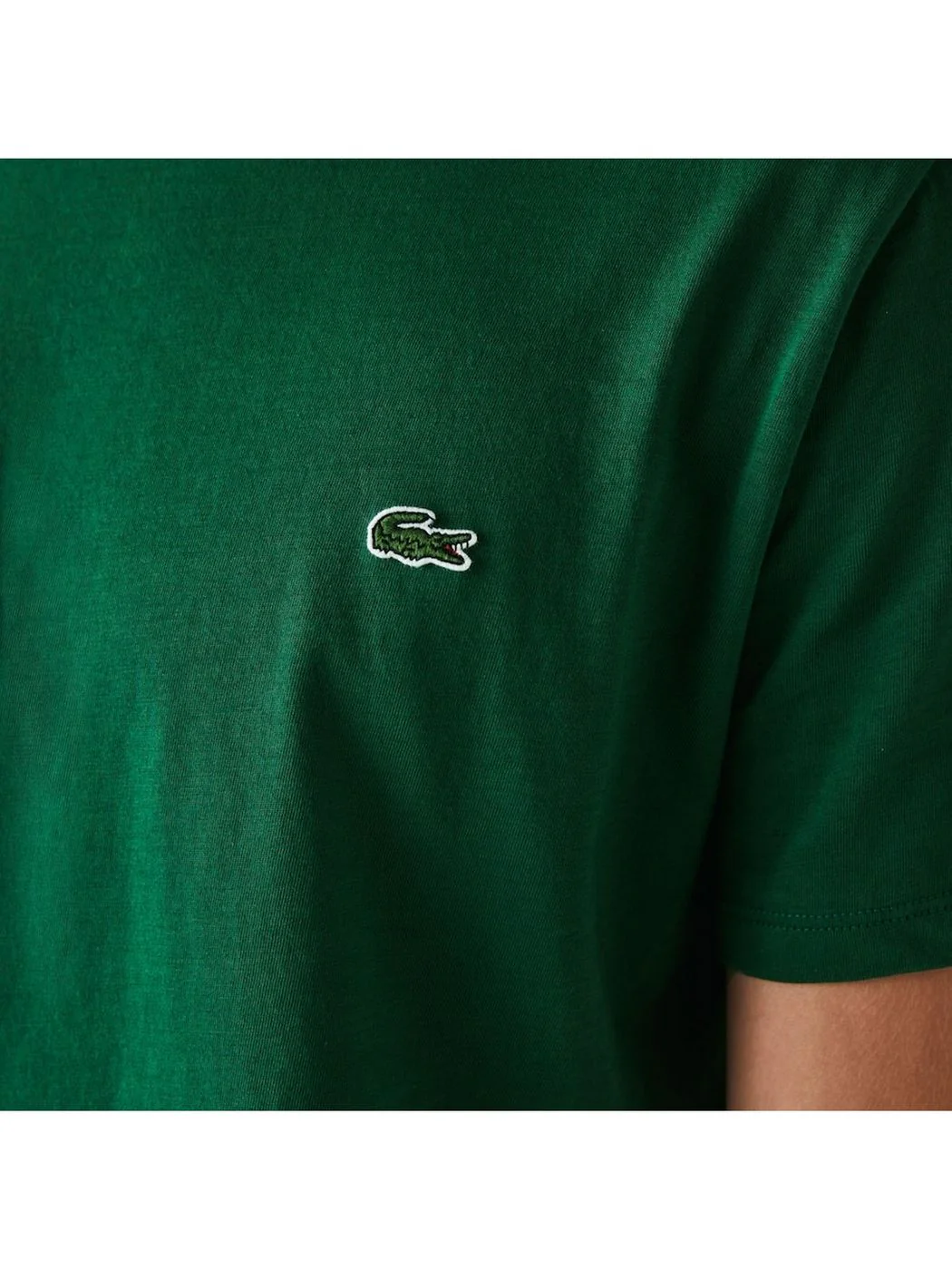 LACOSTE T-shirt Uomo  TH6709 132 Verde - Image 7